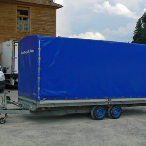 Autotransporter kippbar mit Blache 3500kg