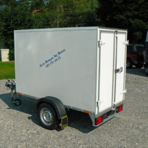 Sachentransportanhänger 1-achsig Kasten 1000kg