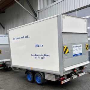 Sachentransportanhänger mit Hebebühne 3500kg
